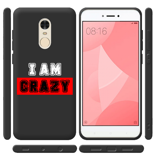 Чехол BoxFace Xiaomi Redmi Note 4 / 4x I'm Crazy