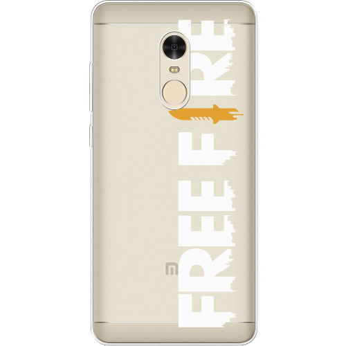 Чехол BoxFace Xiaomi Redmi Note 4 / 4x Белый Free Fire