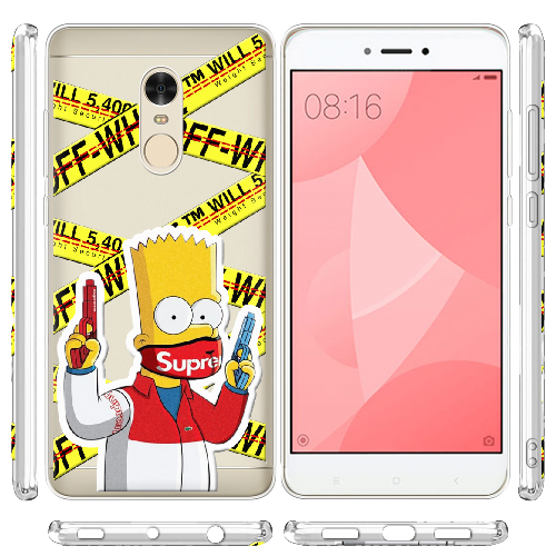 Чехол BoxFace Xiaomi Redmi Note 4 / 4x White Bart