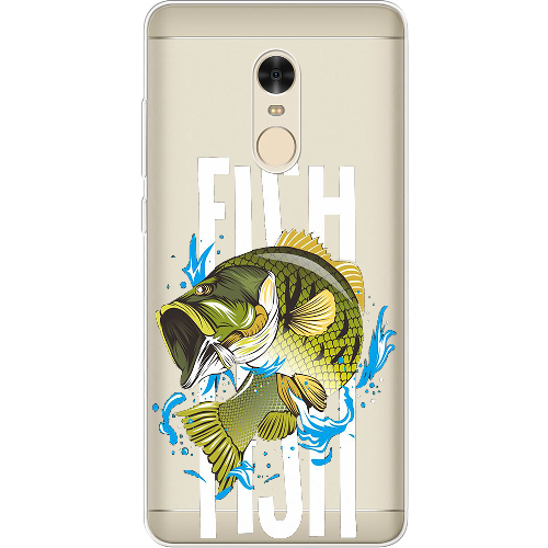 Чехол BoxFace Xiaomi Redmi Note 4 / 4x Bass fish