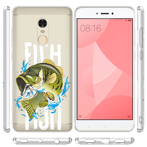 Чехол BoxFace Xiaomi Redmi Note 4 / 4x Bass fish