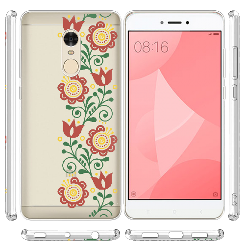 Чехол BoxFace Xiaomi Redmi Note 4 / 4x Ethno Flower
