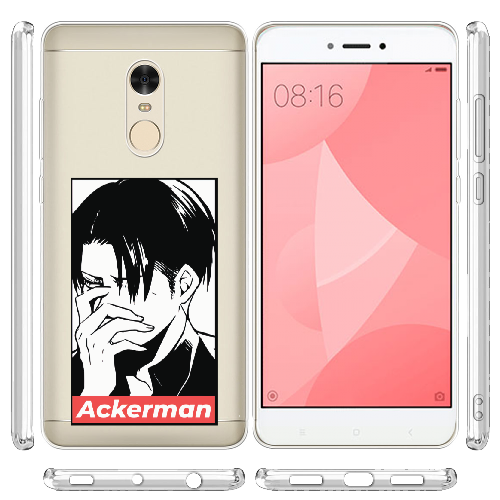 Чехол BoxFace Xiaomi Redmi Note 4 / 4x Attack On Titan - Ackerman