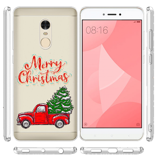 Чехол BoxFace Xiaomi Redmi Note 4 / 4x Holiday Car Merry Christmas