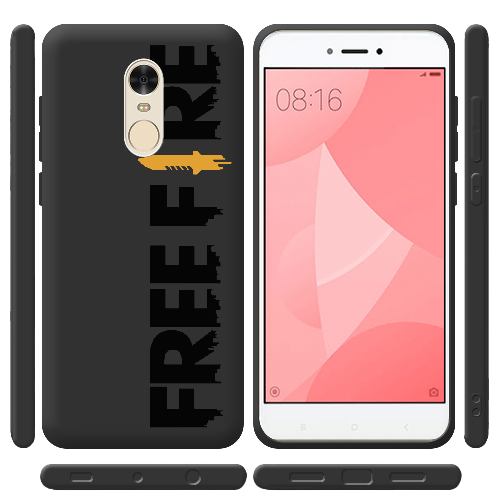 Чехол BoxFace Xiaomi Redmi Note 4 / 4x Черный Free Fire