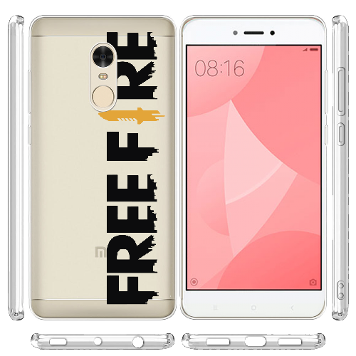 Чехол BoxFace Xiaomi Redmi Note 4 / 4x Черный Free Fire