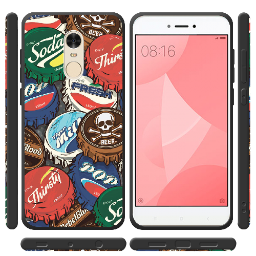 Чехол BoxFace Xiaomi Redmi Note 4 / 4x Drink Lids