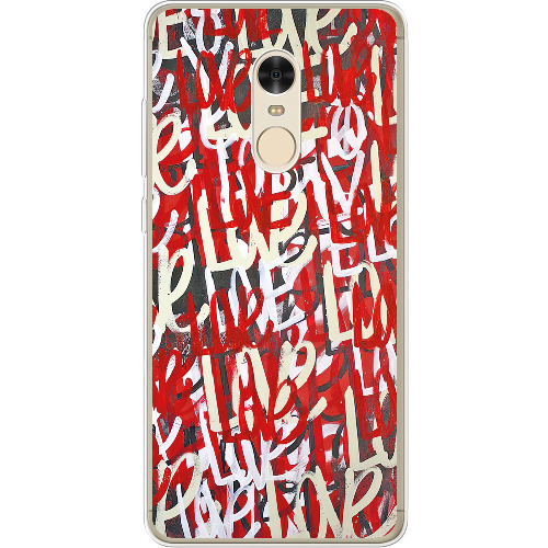 Чехол BoxFace Xiaomi Redmi Note 4 / 4x Love Graffiti