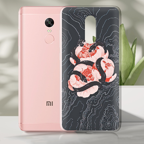 Чехол BoxFace Xiaomi Redmi Note 4 / 4x Snake Rose