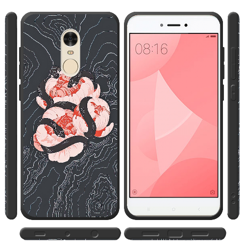 Чехол BoxFace Xiaomi Redmi Note 4 / 4x Snake Rose