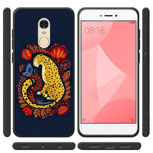 Чехол BoxFace Xiaomi Redmi Note 4 / 4x Petrykivka Leopard