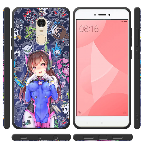 Чехол BoxFace Xiaomi Redmi Note 4 / 4x Overwatch D.VA