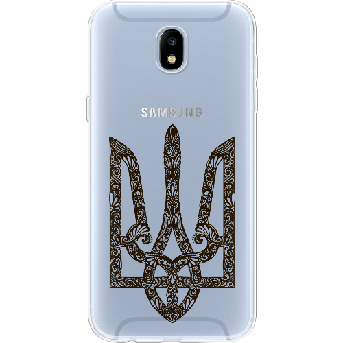 Чехол BoxFace Samsung J530 Galaxy J5 2017 Ukrainian Black Trident