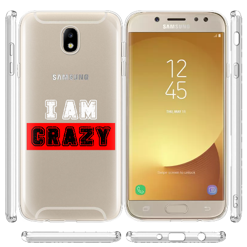 Чехол BoxFace Samsung J730 Galaxy J7 2017 I'm Crazy