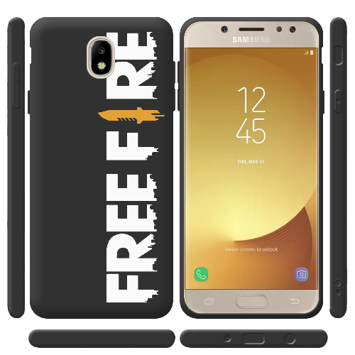 Чехол BoxFace Samsung J730 Galaxy J7 2017 Белый Free Fire
