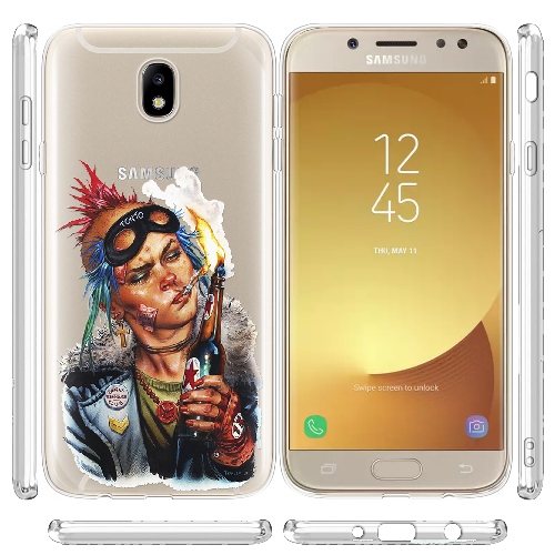 Чехол BoxFace Samsung J730 Galaxy J7 2017 Tanker Girl