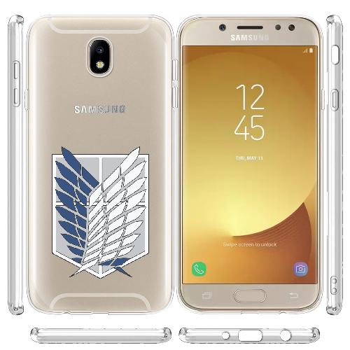 Чехол BoxFace Samsung J730 Galaxy J7 2017 Атака Титанов Крылья Свободы