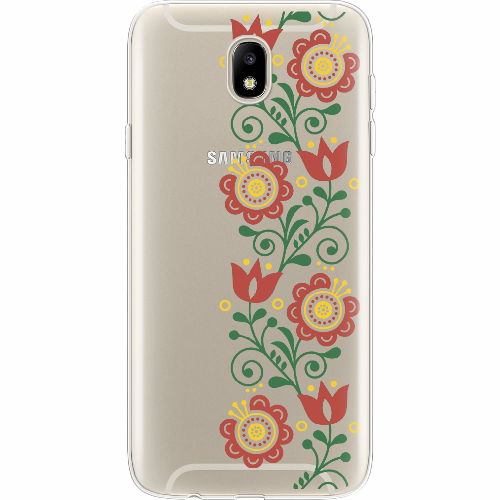 Чехол BoxFace Samsung J730 Galaxy J7 2017 Ethno Flower