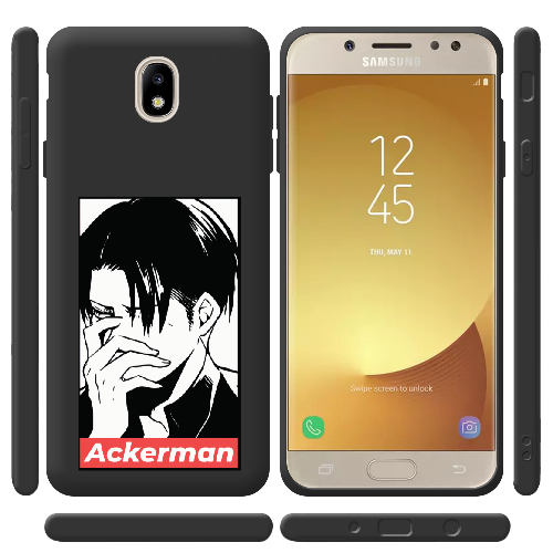 Чехол BoxFace Samsung J730 Galaxy J7 2017 Attack On Titan - Ackerman