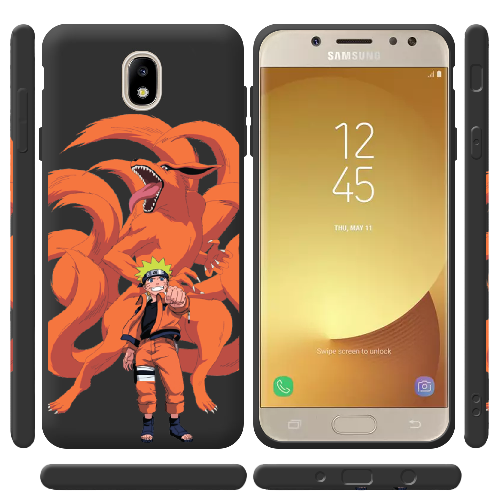 Чехол BoxFace Samsung J730 Galaxy J7 2017 Naruto and Kurama