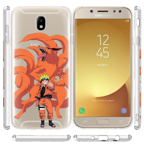 Чехол BoxFace Samsung J730 Galaxy J7 2017 Naruto and Kurama