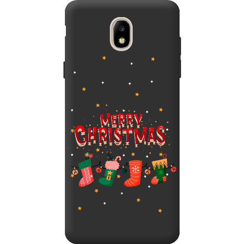 Чехол BoxFace Samsung J730 Galaxy J7 2017 Рождественские Носки