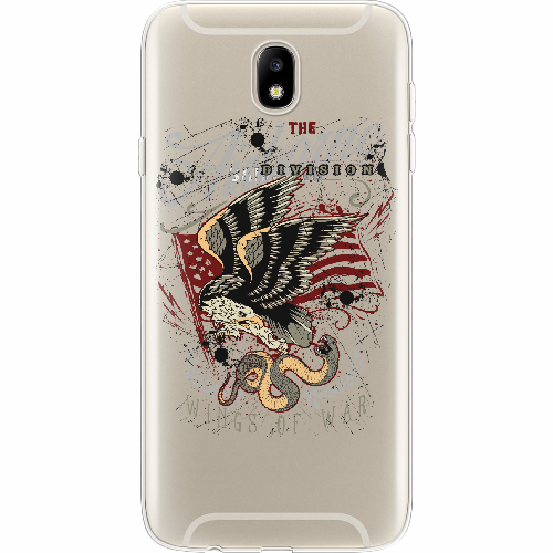 Чехол BoxFace Samsung J730 Galaxy J7 2017 Wings of War