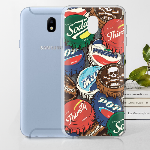 Чехол BoxFace Samsung J730 Galaxy J7 2017 Drink Lids