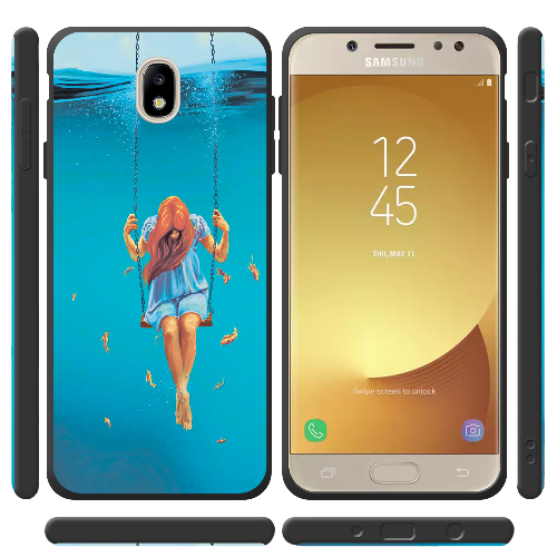 Чехол BoxFace Samsung J730 Galaxy J7 2017 Girl In The Sea