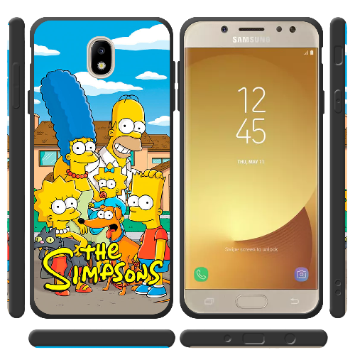 Чехол BoxFace Samsung J730 Galaxy J7 2017 the simpsons