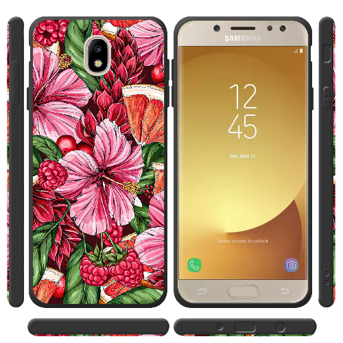 Чехол BoxFace Samsung J730 Galaxy J7 2017 Tropical Flowers