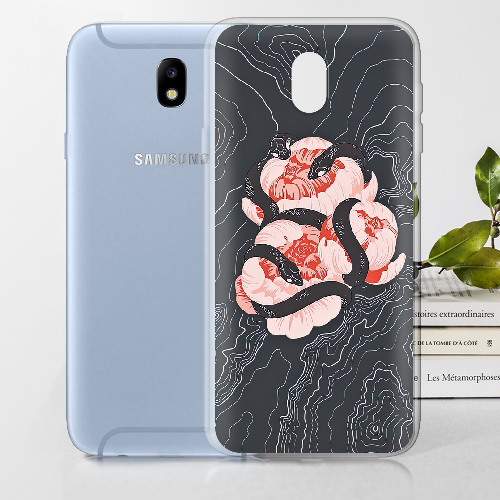 Чехол BoxFace Samsung J730 Galaxy J7 2017 Snake Rose