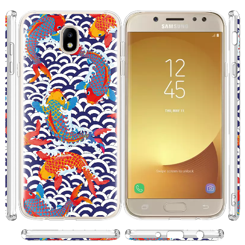 Чехол BoxFace Samsung J730 Galaxy J7 2017 Koi Fish