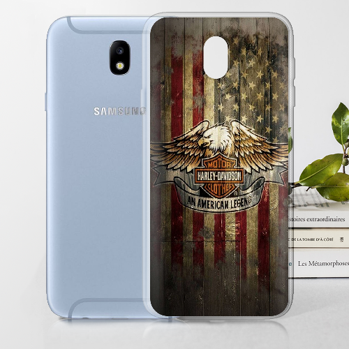 Чехол BoxFace Samsung J730 Galaxy J7 2017 Harley Davidson An American Legend