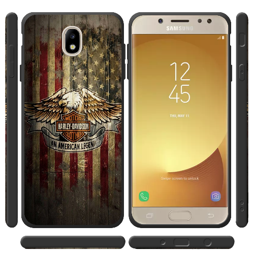 Чехол BoxFace Samsung J730 Galaxy J7 2017 Harley Davidson An American Legend