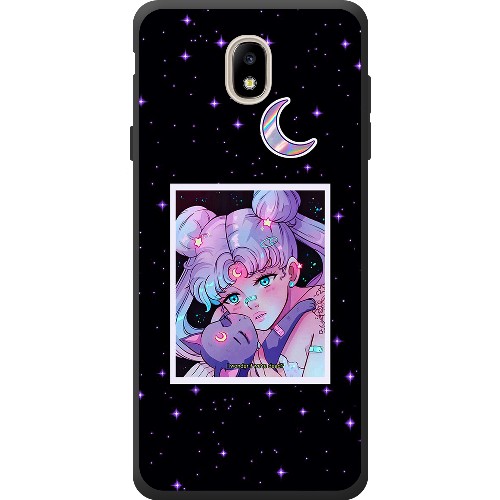 Чехол BoxFace Samsung J730 Galaxy J7 2017 Sailor Moon night