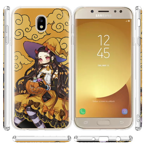 Чехол BoxFace Samsung J730 Galaxy J7 2017 Kamado Nezuko Halloween