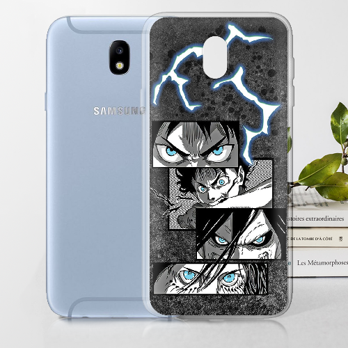 Чехол BoxFace Samsung J730 Galaxy J7 2017 Eren Yeager Transformation