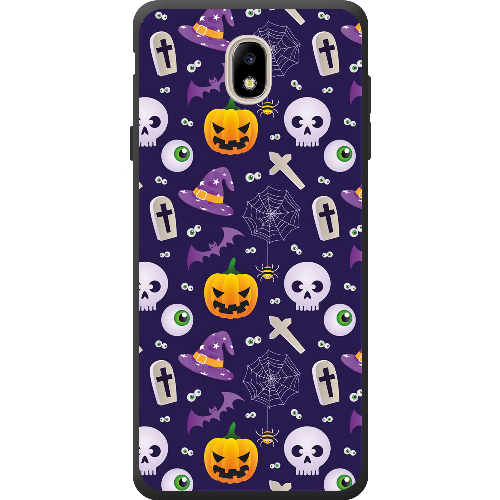 Чехол BoxFace Samsung J730 Galaxy J7 2017 Halloween Purple Mood