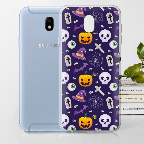 Чехол BoxFace Samsung J730 Galaxy J7 2017 Halloween Purple Mood