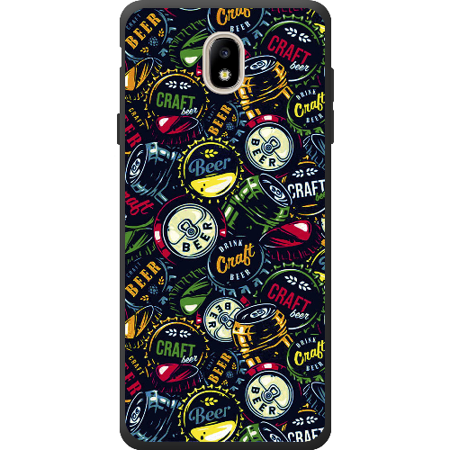 Чехол BoxFace Samsung J730 Galaxy J7 2017 Bottle Caps