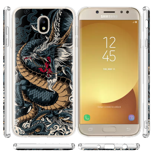 Чехол BoxFace Samsung J730 Galaxy J7 2017 Dragon Ryujin