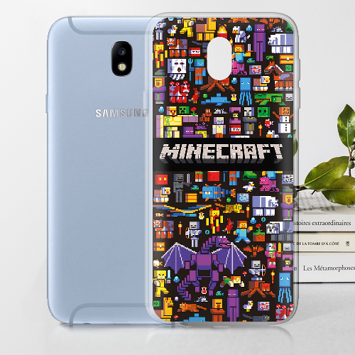 Чехол BoxFace Samsung J730 Galaxy J7 2017 Minecraft Mobbery