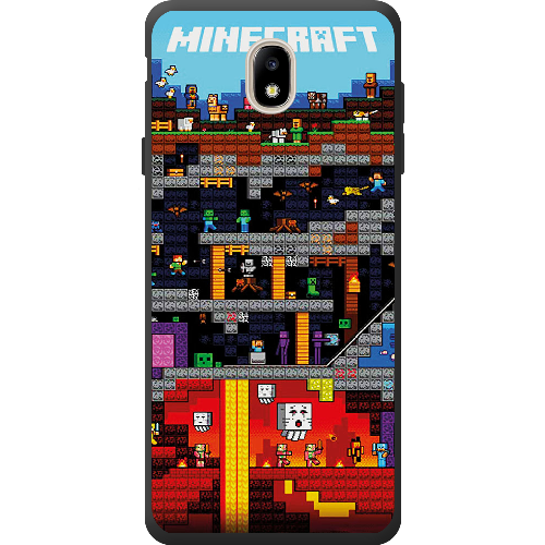 Чехол BoxFace Samsung J730 Galaxy J7 2017 Minecraft Lode Runner