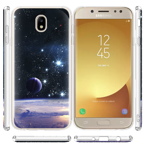 Чехол BoxFace Samsung J730 Galaxy J7 2017 Space Landscape