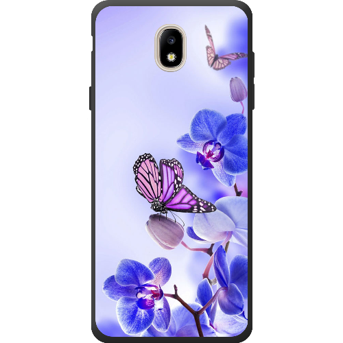 Чехол BoxFace Samsung J730 Galaxy J7 2017 Orchids and Butterflies