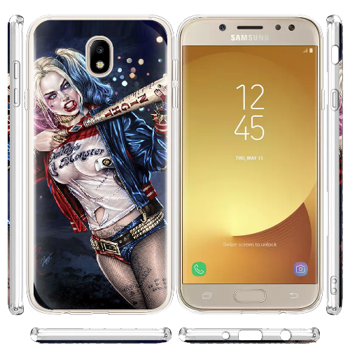 Чехол BoxFace Samsung J730 Galaxy J7 2017 Harley Quinn