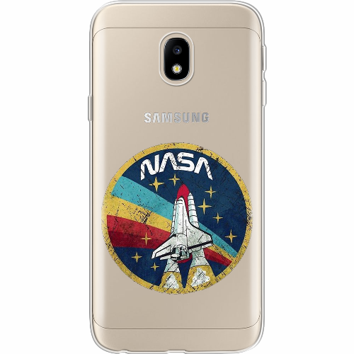 Чехол BoxFace Samsung J330 Galaxy J3 2017 Space Shuttle NASA