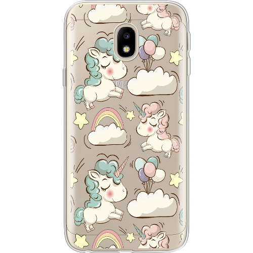 Чехол BoxFace Samsung J330 Galaxy J3 2017 Unicorns