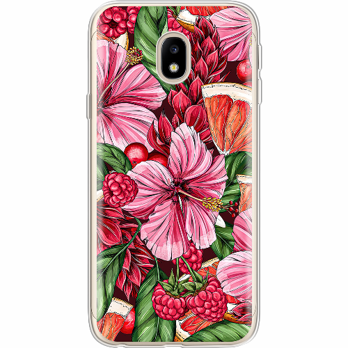 Чехол BoxFace Samsung J330 Galaxy J3 2017 Tropical Flowers